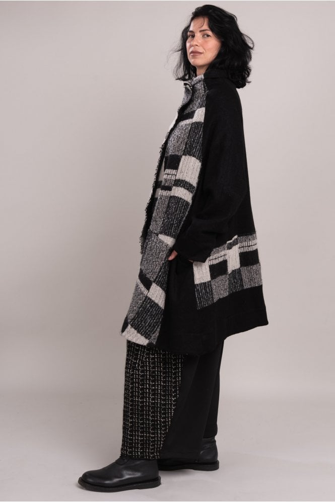 えぬわた砲」 MOYURU art design check COAT #216 | www.happychild.co